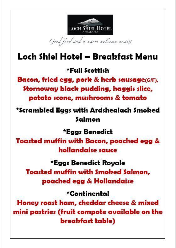 Loch Shiel Hotel Acharacle Экстерьер фото